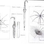 parapluies-structure-dessin-graphite